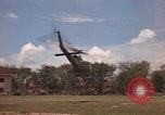 Image of Army UH-1B with red cross Vietnam, 1965, second 12 stock footage video 65675045232