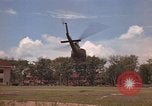 Image of Army UH-1B with red cross Vietnam, 1965, second 13 stock footage video 65675045232