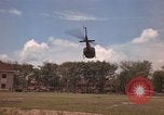 Image of Army UH-1B with red cross Vietnam, 1965, second 15 stock footage video 65675045232