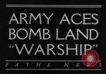 Image army aces United States USA, 1934, de la seconde 5 séquences d'archives historiques vidéo 65675045239