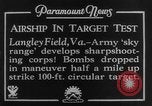 Standbild amerikanische Armee Luftschiff TC-12 Virginia United States USA, 1934, aus Sekunde 4 historischem Filmmaterial Videoclip 65675045245