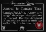 Standbild amerikanische Armee Luftschiff TC-12 Virginia United States USA, 1934, aus Sekunde 12 historischem Filmmaterial Videoclip 65675045245
