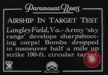 Standbild amerikanische Armee Luftschiff TC-12 Virginia United States USA, 1934, aus Sekunde 13 historischem Filmmaterial Videoclip 65675045245