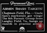 Standbild strafing Praxis Chapman Field Florida USA, 1934, aus Sekunde 4 historischem Filmmaterial Videoclip 65675045248