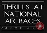 Standbild National Air Races Cleveland Ohio USA, 1934, aus Sekunde 1 historischem Filmmaterial Videoclip 65675045249