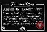 Image 'armée américaine airship TC-12 Virginia United States USA, 1934, de la seconde 10 séquences d'archives historiques vidéo 65675045253