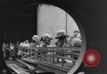 Image of Floating ports for D-Day invasion Normandy France, 1944, second 60 stock footage video 65675045258