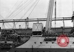 Image of Floating ports for D-Day invasion Normandy France, 1944, second 62 stock footage video 65675045258