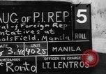 Image of inauguration ceremony Manila Philippines, 1946, second 6 stock footage video 65675045283