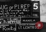 Image of inauguration ceremony Manila Philippines, 1946, second 7 stock footage video 65675045283