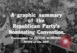 Immagine di Partito Repubblicano convenzione Chicago Illinois USA, 1960, secondo 7 filmato di repertorio 65675045305