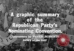 Immagine di Partito Repubblicano convenzione Chicago Illinois USA, 1960, secondo 10 filmato di repertorio 65675045305