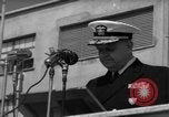 Standbild US-Admiral William M Fechteler Neapel Italien, 1954, aus Sekunde 12 historischem Filmmaterial Videoclip 65675045320