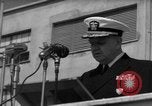 Standbild US-Admiral William M Fechteler Neapel Italien, 1954, aus Sekunde 13 historischem Filmmaterial Videoclip 65675045320