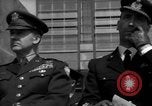 Standbild US-Admiral William M Fechteler Neapel Italien, 1954, aus Sekunde 21 historischem Filmmaterial Videoclip 65675045320