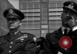 Standbild US-Admiral William M Fechteler Neapel Italien, 1954, aus Sekunde 22 historischem Filmmaterial Videoclip 65675045320