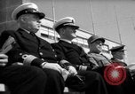 Standbild US-Admiral William M Fechteler Neapel Italien, 1954, aus Sekunde 30 historischem Filmmaterial Videoclip 65675045320
