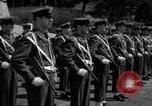 Standbild US-Admiral William M Fechteler Neapel Italien, 1954, aus Sekunde 61 historischem Filmmaterial Videoclip 65675045320