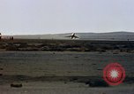 Image of crash of F-100 Supersabre jet caught in "sabre dance" California USA, 1956, second 8 stock footage video 65675045358