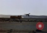 Image of crash of F-100 Supersabre jet caught in "sabre dance" California USA, 1956, second 13 stock footage video 65675045358