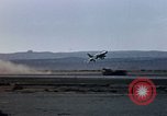 Image of crash of F-100 Supersabre jet caught in "sabre dance" California USA, 1956, second 18 stock footage video 65675045358