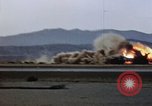 Image of crash of F-100 Supersabre jet caught in "sabre dance" California USA, 1956, second 23 stock footage video 65675045358