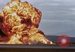 Image of crash of F-100 Super Sabre caught in "Sabre Dance" California USA, 1956, second 16 stock footage video 65675045359