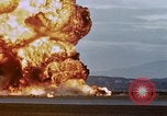 Image of crash of F-100 Super Sabre caught in "Sabre Dance" California USA, 1956, second 17 stock footage video 65675045359