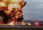 Image of crash of F-100 Super Sabre caught in "Sabre Dance" California USA, 1956, second 18 stock footage video 65675045359