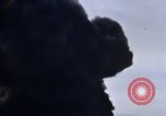 Image of crash of F-100 Super Sabre caught in "Sabre Dance" California USA, 1956, second 20 stock footage video 65675045359
