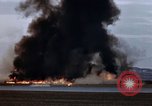Image of crash of F-100 Super Sabre caught in "Sabre Dance" California USA, 1956, second 23 stock footage video 65675045359