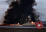Image of crash of F-100 Super Sabre caught in "Sabre Dance" California USA, 1956, second 24 stock footage video 65675045359