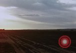 Image of crash of USAF F-100 Supersabre  California USA, 1956, second 7 stock footage video 65675045360