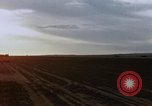 Image of crash of USAF F-100 Supersabre  California USA, 1956, second 9 stock footage video 65675045360