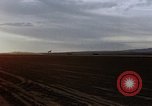 Image of crash of USAF F-100 Supersabre  California USA, 1956, second 21 stock footage video 65675045360