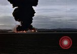 Image of crash of USAF F-100 Supersabre  California USA, 1956, second 40 stock footage video 65675045360
