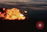 Image of crash of F-100 Super Sabre California USA, 1956, second 56 stock footage video 65675045361