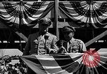 Standbild Einführungen vor Air Show Spokane Washington USA, 1944, aus Sekunde 25 historischem Filmmaterial Videoclip 65675045362