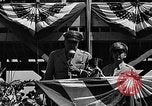 Standbild Einführungen vor Air Show Spokane Washington USA, 1944, aus Sekunde 34 historischem Filmmaterial Videoclip 65675045362