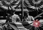 Standbild Einführungen vor Air Show Spokane Washington USA, 1944, aus Sekunde 38 historischem Filmmaterial Videoclip 65675045362