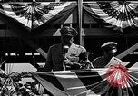 Standbild Einführungen vor Air Show Spokane Washington USA, 1944, aus Sekunde 45 historischem Filmmaterial Videoclip 65675045362