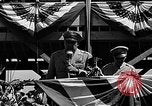 Standbild Einführungen vor Air Show Spokane Washington USA, 1944, aus Sekunde 46 historischem Filmmaterial Videoclip 65675045362