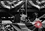 Standbild Einführungen vor Air Show Spokane Washington USA, 1944, aus Sekunde 47 historischem Filmmaterial Videoclip 65675045362