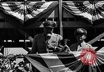 Standbild Einführungen vor Air Show Spokane Washington USA, 1944, aus Sekunde 48 historischem Filmmaterial Videoclip 65675045362
