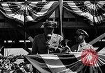 Standbild Einführungen vor Air Show Spokane Washington USA, 1944, aus Sekunde 51 historischem Filmmaterial Videoclip 65675045362