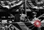 Standbild Einführungen vor Air Show Spokane Washington USA, 1944, aus Sekunde 55 historischem Filmmaterial Videoclip 65675045362
