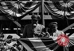 Standbild Einführungen vor Air Show Spokane Washington USA, 1944, aus Sekunde 58 historischem Filmmaterial Videoclip 65675045362