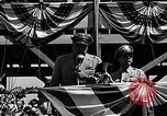 Standbild Einführungen vor Air Show Spokane Washington USA, 1944, aus Sekunde 61 historischem Filmmaterial Videoclip 65675045362