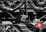 Standbild Einführungen vor Air Show Spokane Washington USA, 1944, aus Sekunde 62 historischem Filmmaterial Videoclip 65675045362