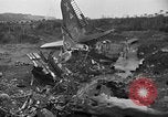 Image De l'écrasement du numéro 42-65283 B-29 Tinian île Îles Mariannes, 1945, de la seconde 22 séquences d'archives historiques vidéo 65675045365